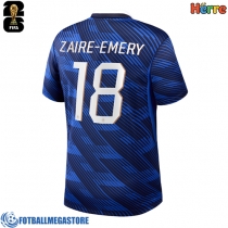 Fotballdrakt Herre Frankrike Warren Zaire-Emery #18 Hjemmedrakt VM 2026 Kortermet